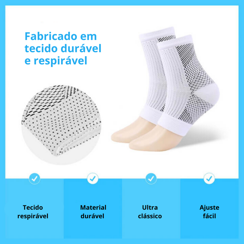 Meias de Tratamento Para os Pés - AlívioMax [Compre 1 Leve 2 Pares]