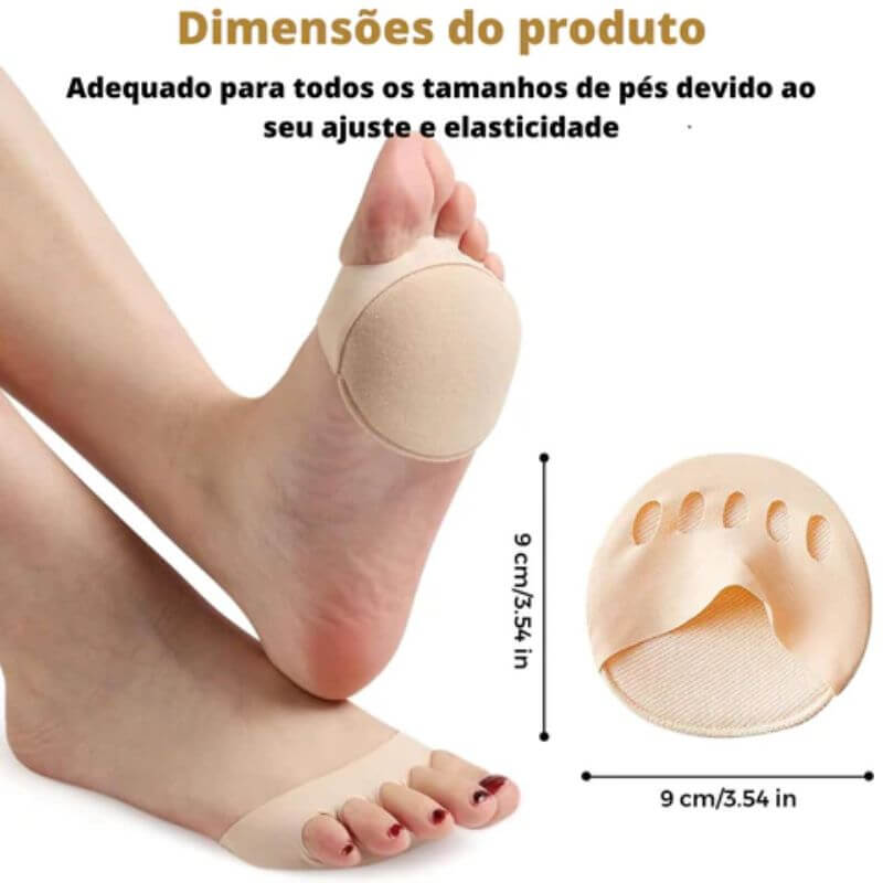 Almofada Terapêutica para Pés [Compre 1 Par Leve 3 Pares] - Nuvem Foot - Point Promocional