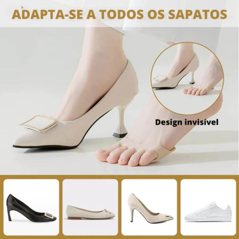 Almofada Terapêutica para Pés [Compre 1 Par Leve 3 Pares] - Nuvem Foot - Point Promocional