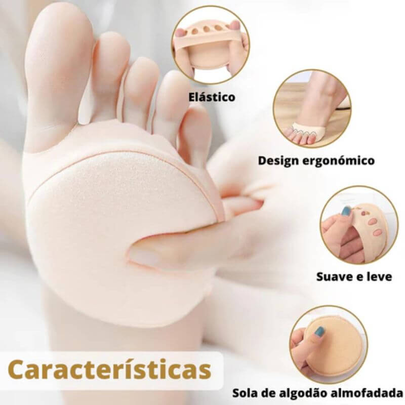 Almofada Terapêutica para Pés [Compre 1 Par Leve 3 Pares] - Nuvem Foot - Point Promocional