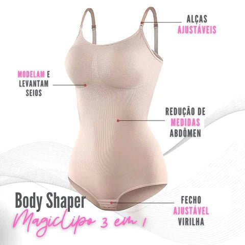 BodyShaper - MagicLipo 3 em 1 - Point Promocional