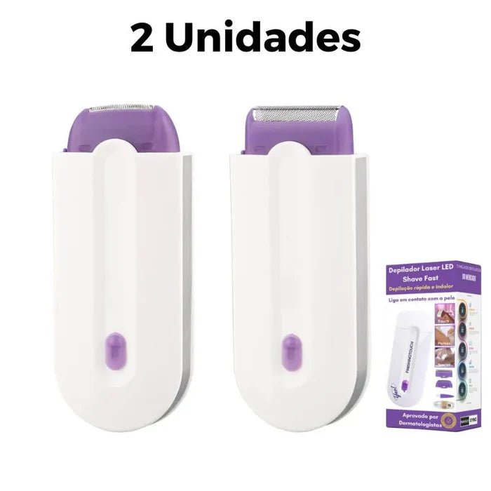 Depilador Elétrico Laser - Shave Fast + 3 BRINDES GRÁTIS - Point Promocional